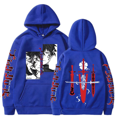 This hoodie embodies the power of two rivals destined for greatness.| If you are looking for more Black Clove Merch, We have it all! | Check out all our Anime Merch now!