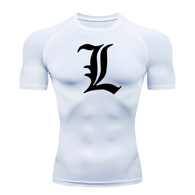 Death Note L Compression Shirts