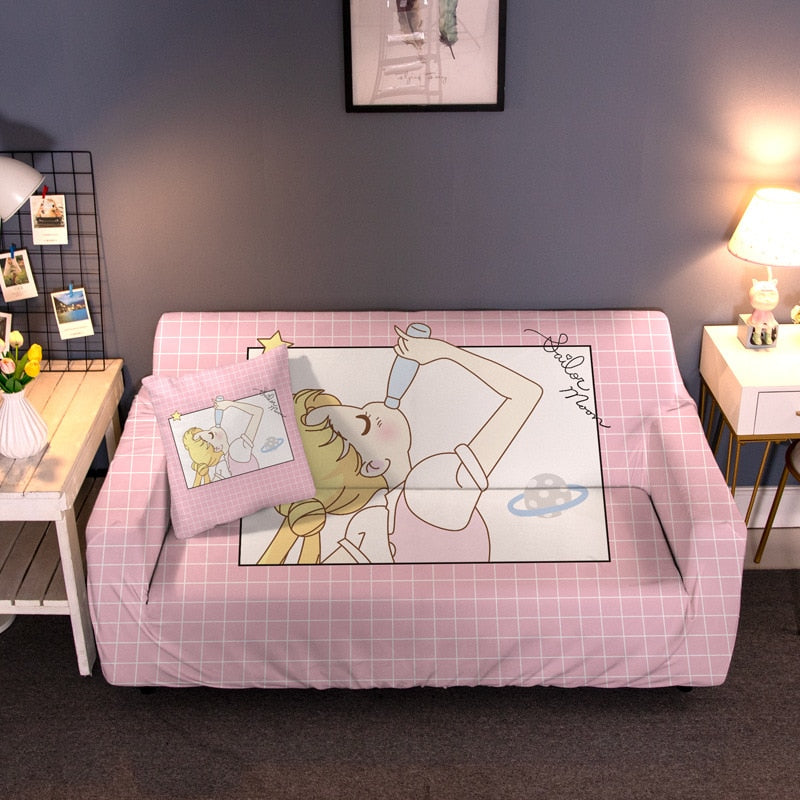 Sailor Moon Sofa Covers