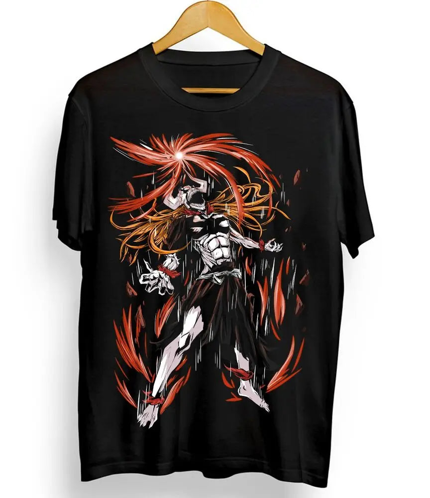 This tee captures the magic of Ichigo Kurosaki. If you're looking for more Bleach merch, we have it all! Check out our anime merch now—free shipping!