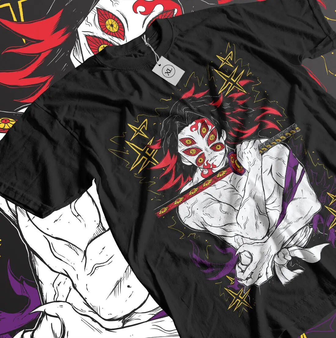 Here at Everythinganimee we have the best anime shirts in the world. 
Unleash the fierce energy of Kuko Harai with this powerful tee. 