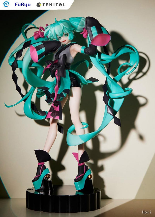 The figurine captures Miku, with her signature twin tails unfurling like ribbons of aqua silk. If you are looking for more Hatsune Miku Merch, We have it all! | Check out all our Anime Merch now!