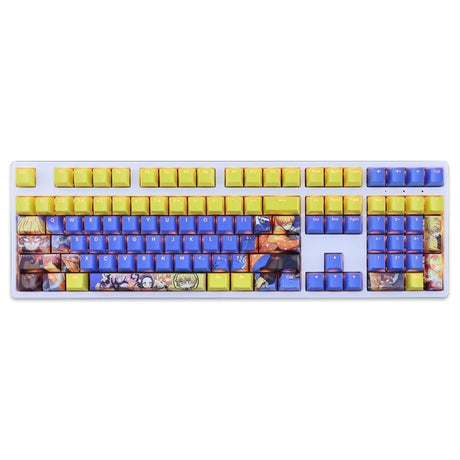 Demon Slayer Agatsuma Zenitsu Keycap Set - 108 Keys