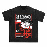 This shirt captures the essence of his determination & strength of Ippo. If you are looking for more Hajime no Ippo Merch, We have it all! | Check out all our Anime Merch now!