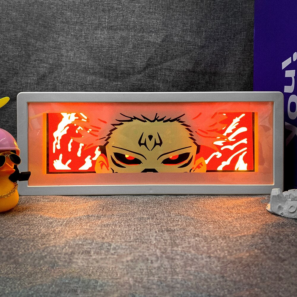 Jujutsu Kaisen Sukuna Yuji Itadori Light Box