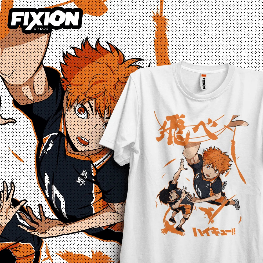 Immerse yourself in this striking Shōyō Tee, perfect for anime fans. Looking for more Haikyu! merch? Explore our full collection of anime merch now!