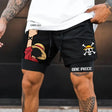 These gym shorts feature iconic designs from the beloved "One Piece" series. | If you are looking for more One Piece Merch, We have it all! | Check out all our Anime Merch now!