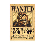 One Piece Bounty Wanted Posters