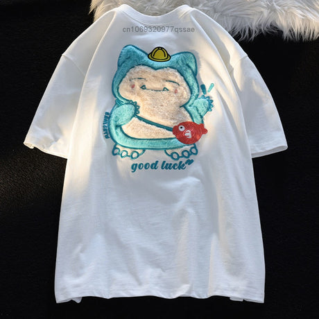 This exclusive tee captures the essence of Snorlax’s lovable and relaxed nature. | If you are looking for Pokemon Merch, We have it all! | check out all our Anime Merch now!