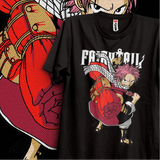 Immerse yourself in this Natsu Dragneel tee, perfect for anime fans. Looking for more Fairy Tail merch? Explore our full collection of anime merch now!