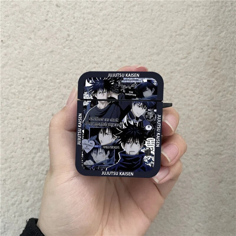 Transform your Airpods with our Jujutsu Kaisen Characters Airpods Case | If you are looking for Jujutsu Kaisen Merch, We have it all! | Check out all our Anime Merch now!