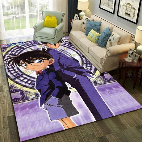 Upgrade & Customize you favorite space with out new  Case Closed Carpet | If you are looking for more Case Closed Merch, We have it all! | Check out all our Anime Merch now!