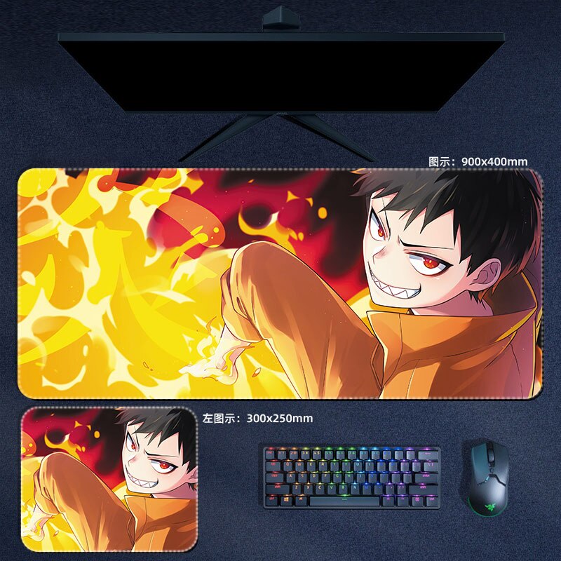 Fire Force Mouse Pads