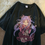 Upgrade your wardrobe with our Harajuku Hime Tee - Gothic Pink | If you are looking for more Gothic Anime Merch, We have it all! | Check out all our Anime Merch now!