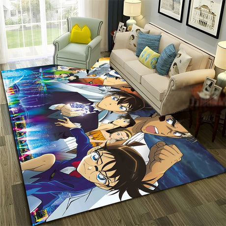 Upgrade & Customize you favorite space with out new  Case Closed Carpet | If you are looking for more Case Closed Merch, We have it all! | Check out all our Anime Merch now!