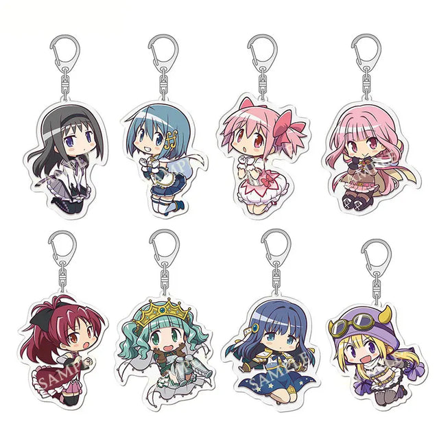 This keychains captures the magic of Puella. If you're looking for more Puella Magi Madoka merch, we have it all! Check out our anime merch now—free shipping!