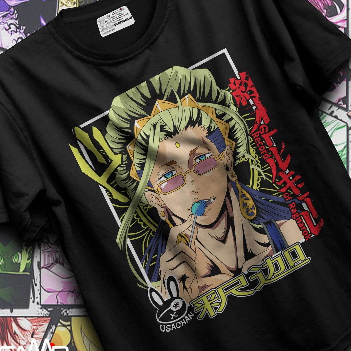 Immerse yourself in this Buddha tee, perfect for anime fans. Looking for more Record of Ragnarok merch? Explore our full collection of anime merch now!