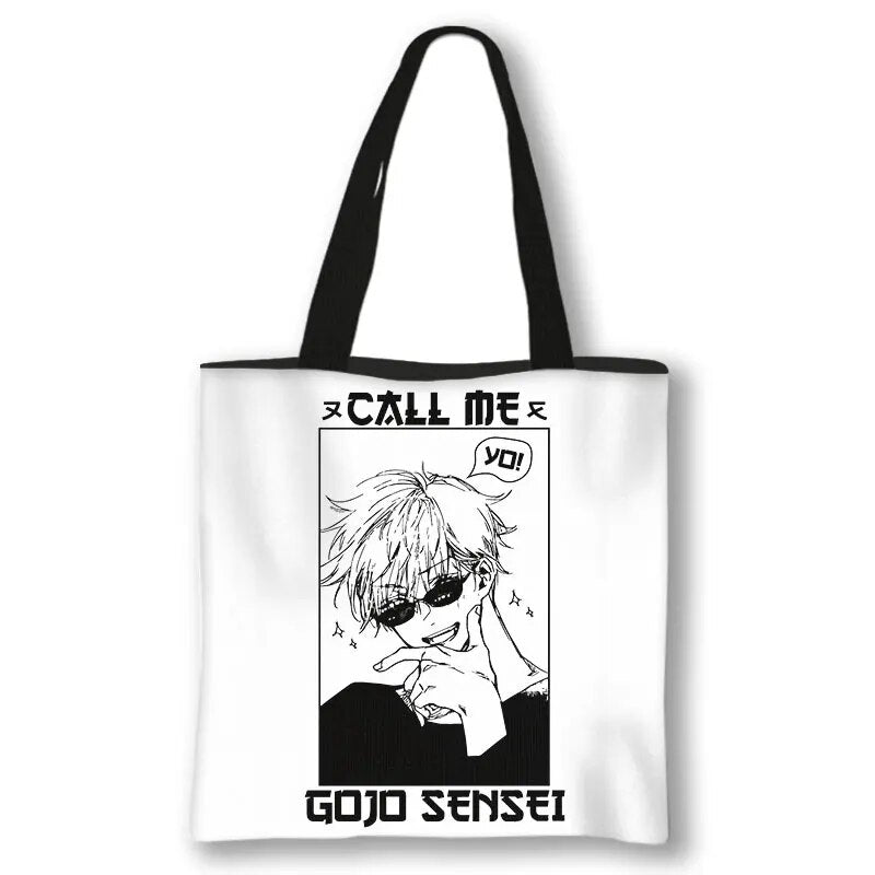 This canvas bag is a labor of love, to capture love of your anime characters. If you are looking for more Jujutsu Kaisen Merch, We have it all! | Check out all our Anime Merch now!