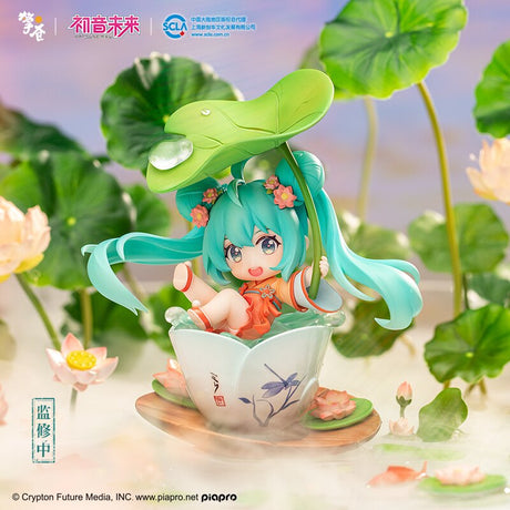 Explore Miku figure, adorned with floral patterns complementing a traditionally designed Japanese teacup. If you are looking for more Vocaloid, We have it all! | Check out all our Anime Merch now!