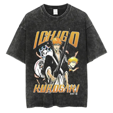 Immerse yourself in this striking Bleach Tee, perfect for anime fans. Looking for more Bleach merch? Explore our full collection of anime merch now!