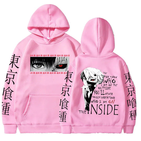 Upgrade your wardrobe with out brand new Tokyo Ghoul Hoodies | If you are looking for more Tokyo Ghoul Merch, We have it all! | Check out all our Anime Merch now!