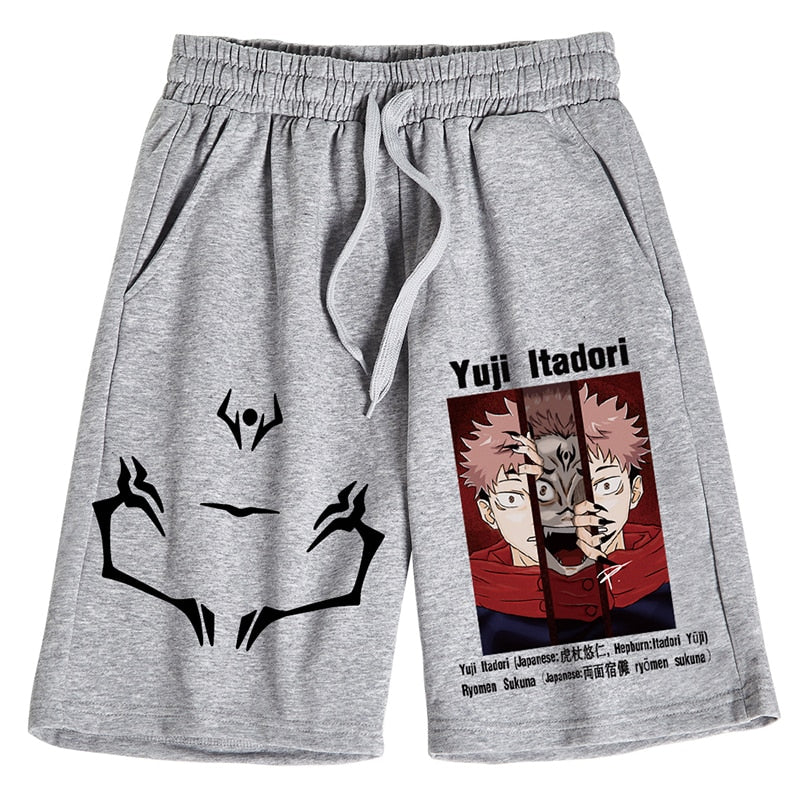 Jujutsu Kaisen Summer Vibes Shorts - Anime Beachwear