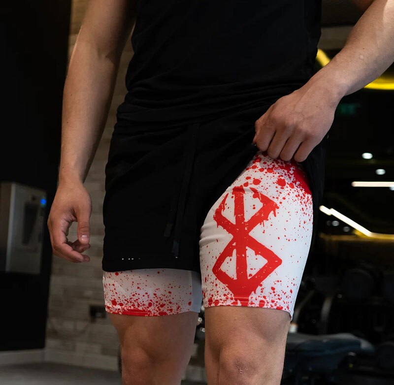 Berserk Brand of Sacrifice 2-in-1 Performance Shorts