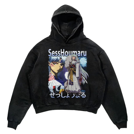 This hoodie is a wearable piece of art, showcasing your favorite characters. | If you are looking for more Inuyasha Merch, We have it all! | Check out all our Anime Merch now!