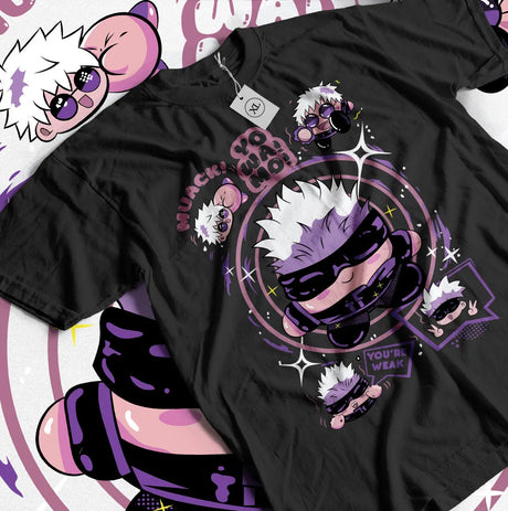 This tee captures the magic of Satoru Gojo. If you're looking for more Jujutsu Kaisen merch, we have it all! Check out our anime merch now—free shipping!
