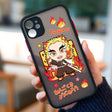 Kimetsu No Yaiba Demon Slayer Anime Phone Case for IPhone 14 12 13 Mini 11 Pro Max X XR XS MAX 7 8 Plus Matte Hard PC Back Cover, everythinganimee