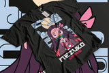 Immerse yourself in this striking Nezuko Tee, perfect for anime fans Looking for more Demon Slayer merch? Explore our full collection of anime merch now!