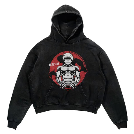 This Hoodie celebrates the beloved Baki Series, ideal for both Autumn & Winter. | If you are looking for more Baki Merch, We have it all! | Check out all our Anime Merch now!