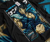 Here at Everythinganimee we have the best anime shirts in the world. 
Step into the world of classic anime with this striking Kenshiro tee from Fist of the North Star. 