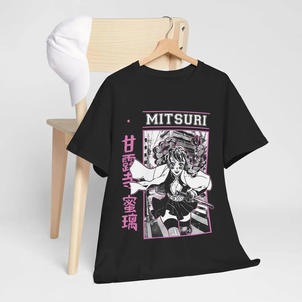 Immerse yourself in this striking Kanroji Tee, perfect for anime fans. Looking for more Demon Slayer merch? Explore our full collection of anime merch now!