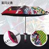 Demon Slayer-Inspired Umbrellas