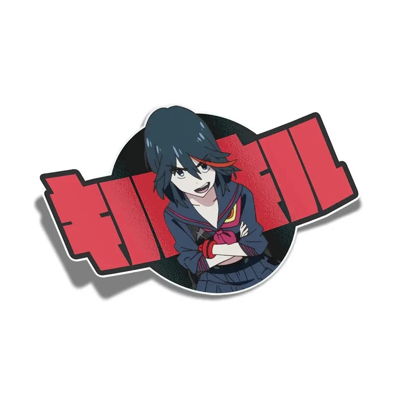 Here at Everythinganimee we have only the best anime merch! Free Global Shipping.
Show your love for the fierce and determined Ryuko Matoi from the iconic anime Kill La Kill with this waterproof DIY decal sticker! 