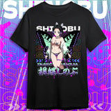 Here at Everythinganimee we only have the best shirts in the world! Unleash your inner cuteness with the Shinobu Tee, featuring an iconic, vibrant design from Demon Slayer that anime fans will instantly recognize. 