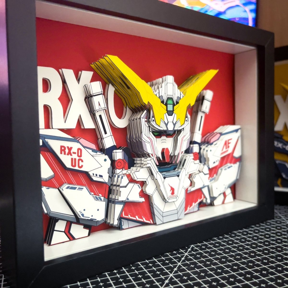 Gundam Mech Warrior 3D Photo Frame