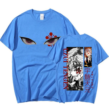 Show off your love for Demon Slayer with our exclusive Tengen Uzui T-Shirt, a must-have for every anime enthusiast. Here at Everythinganimee we have only the best anime Merch!