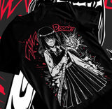 Here at Everythinganimee we have the best anime shirts in the world. Show off your love for Chainsaw Man with this epic Asa Mitaka shirt featuring the bold 'Boom!' design.