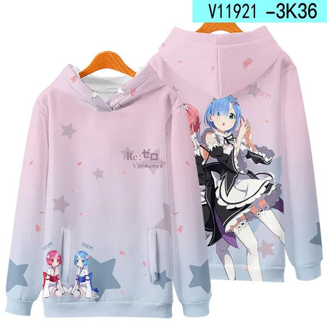 This hoodie embodies the spirit of adventure in the world of Re:Zero. If you are looking for more Re:Zero Merch, We have it all! | Check out all our Anime Merch now! 