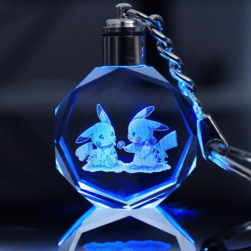 Pokemon Crystal Luminous Keychains