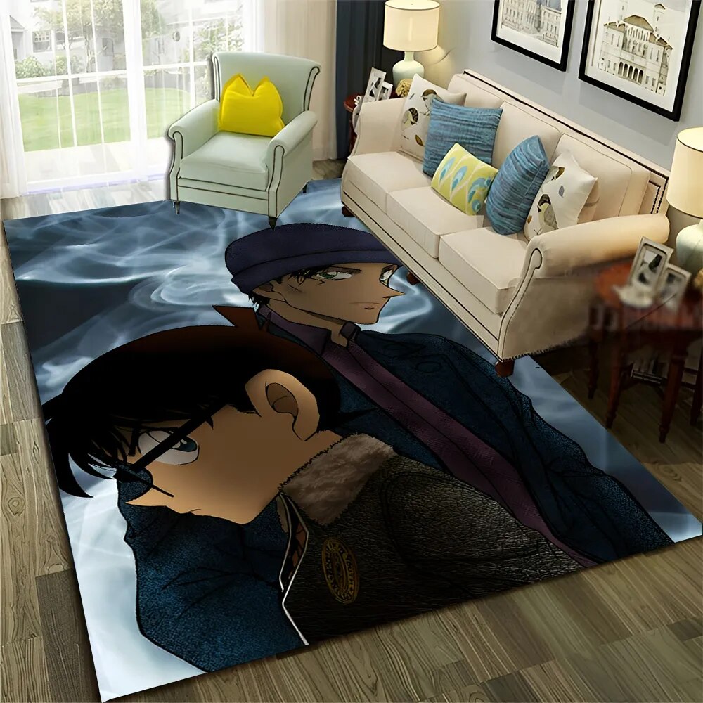 Upgrade & Customize you favorite space with out new  Case Closed Carpet | If you are looking for more Case Closed Merch, We have it all! | Check out all our Anime Merch now!