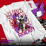 Here at Everythinganimee we have the best anime shirts in the world.
Channel the fierce power of Raiden Mei from Honkai Impact with this electrifying Thunderstorm Tee. Featuring the fearless Herrscher of Thunder, this shirt brings her dynamic character to life with bold red and purple accents.