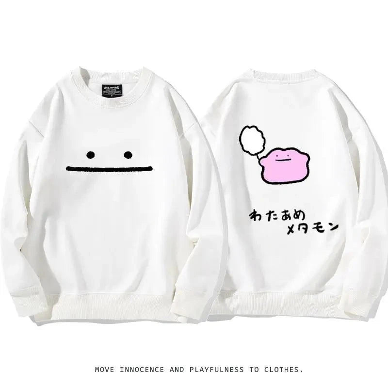 Upgrade your wardrobe with our new Poke-Chic Crew Neck Sweatshirt Collection | Here at Everythinganimee we have the worlds best anime merch | Free Global Shipping