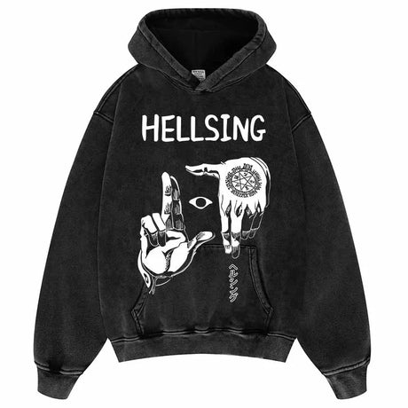 This Hoodie celebrates the beloved Hellsing Series, ideal for both Autumn & Winter. | If you are looking for more Hellsing Merch, We have it all! | Check out all our Anime Merch now!