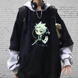 Tōshirō Hitsugaya Hooded Pullover Oversized Sweatshirt