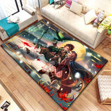 Demon Slayer Beautiful Painting Carpet