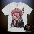 Here at Everythinganimee we have the best anime shirts in the world.
Unleash the fury of Levi with this intense, eye-catching design from Jujutsu Kaisen. Capturing his raw power and unrelenting strength, this tee is perfect for fans who want to embody the spirit.