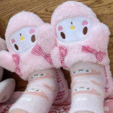 Snuggle up with our awesome new cute  Snuggle Paws Collection - Kawaii Sanrio Plush Socks Trio | Here at Everythinganimee we have the worlds best anime merch | Free Global Shipping